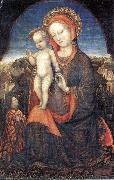 BELLINI, Jacopo Madonna and Child Adored by Lionello d Este Germany oil painting artist